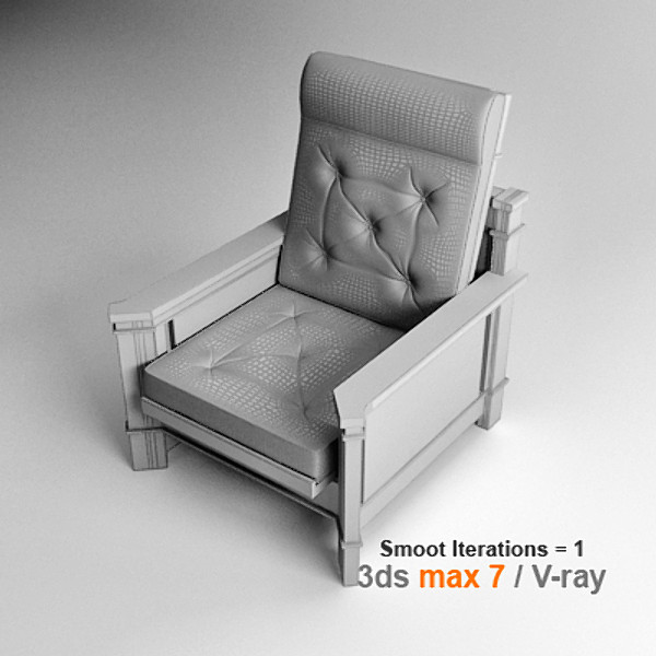 frank lloyd dana obj - Dana-Thomas Recliner by lajhar